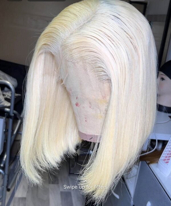 10 inches Blonde Bob 13by6 Frontal