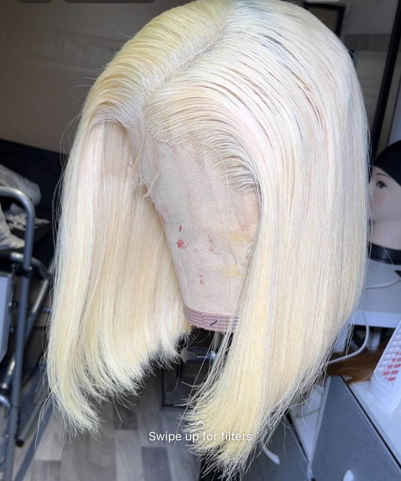 10 inches Blonde Bob 13by6 Frontal