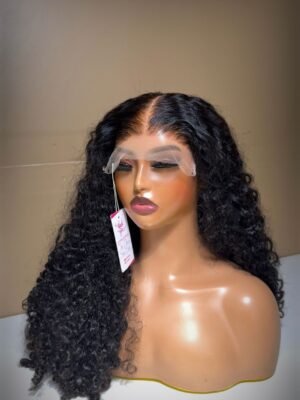 24 inches Pixie curls 5by5 Closure