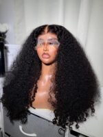 26 inches Pixie curls 5by5 Closure