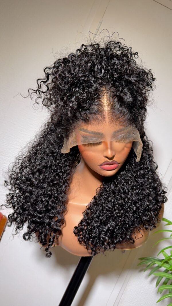 16inches pixie curl frontal