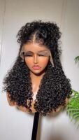 16inches pixie curl frontal