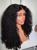 20 inches Pixie curls 5by5 HD Closure 300 gram