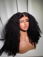 20 inches Pixie curls 5by5 HD Closure 300 gram
