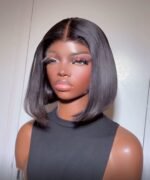 8 inches Natural color Bob 5by5 Closure