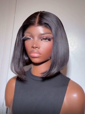 8 inches Natural color Bob 5by5 Closure
